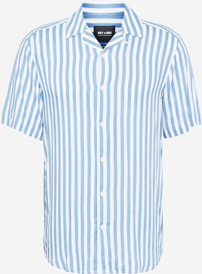 Only & Sons Košulja 'Wayne' u plava / bijela, Pregled proizvoda