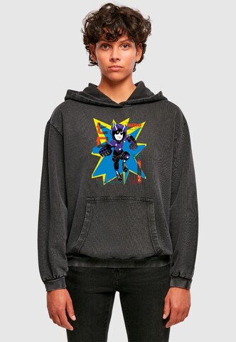 Sweat-shirt 'Big Hero 6 - Hiro Manga' ABSOLUTE CULT en noir : devant