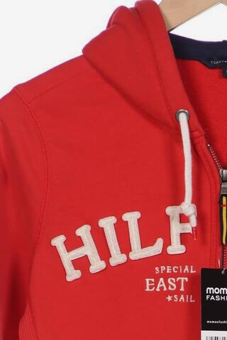 TOMMY HILFIGER Sweatshirt & Zip-Up Hoodie in S in Red