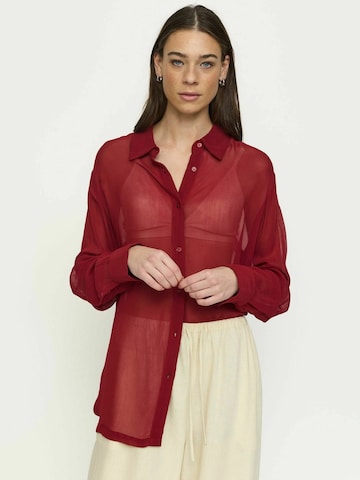 T-shirt ' SRGamma ' Soft Rebels en rouge : devant