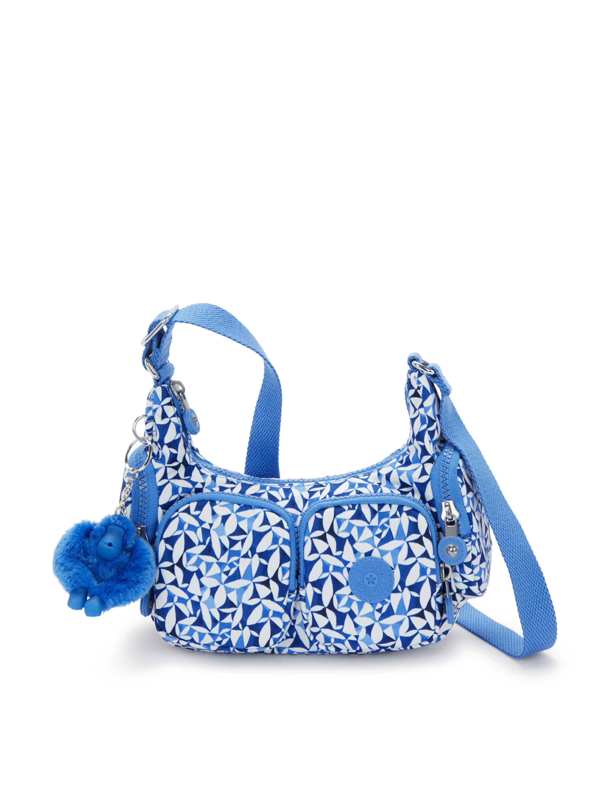 Geantă de umăr 'Rikka' de la KIPLING pe albastru: față
