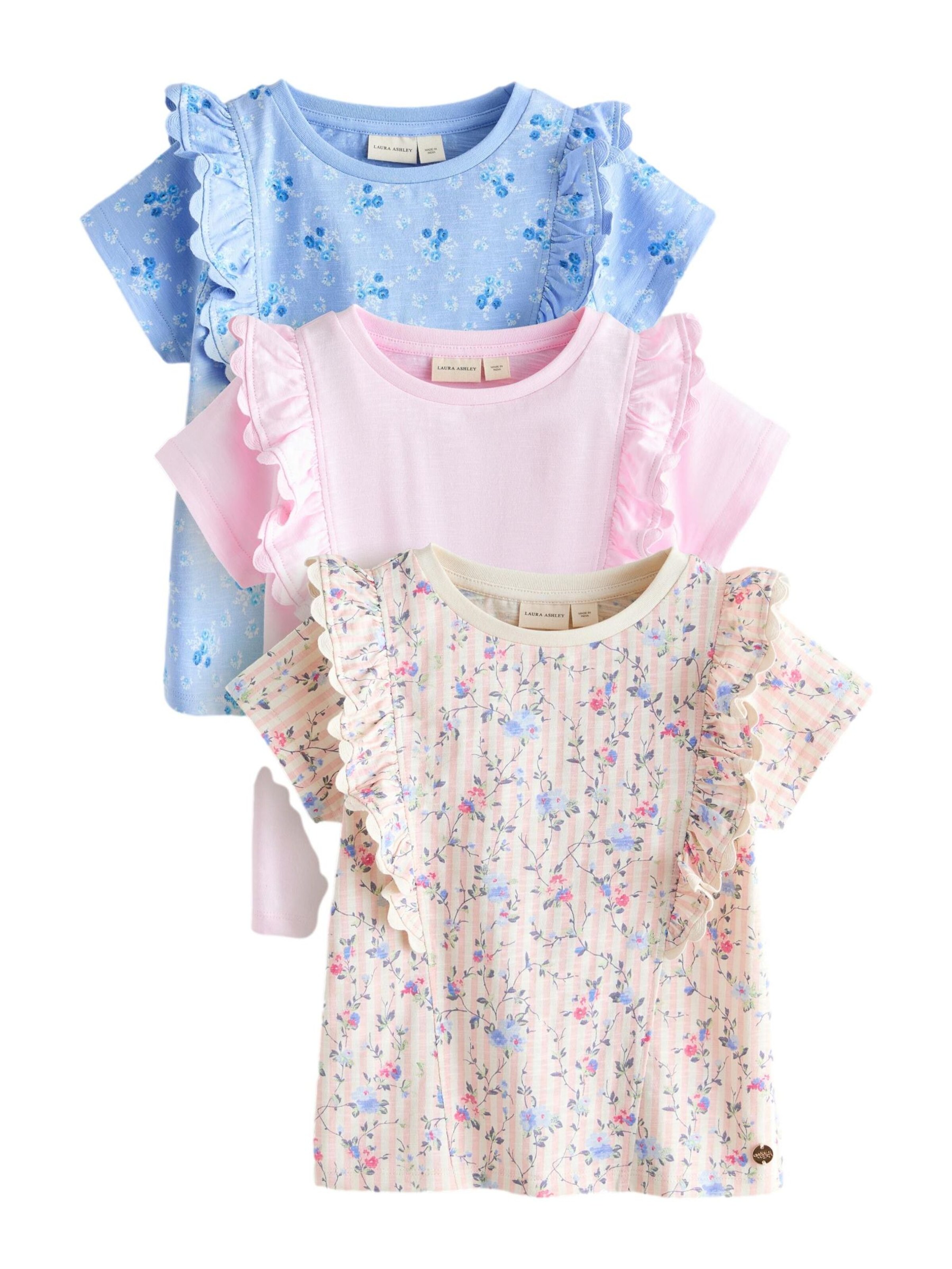 LAURA ASHLEY T-Shirt in Beige: Vorderseite