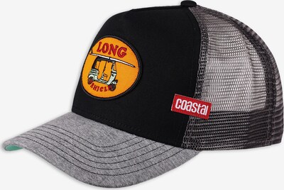 Coastal Cap in gelb / anthrazit / mischfarben / feuerrot / schwarz, Produktansicht