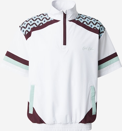 Carlo Colucci Paita värissä vaaleabeige / ruskea / vihreä / valkoinen, Tuotenäkymä