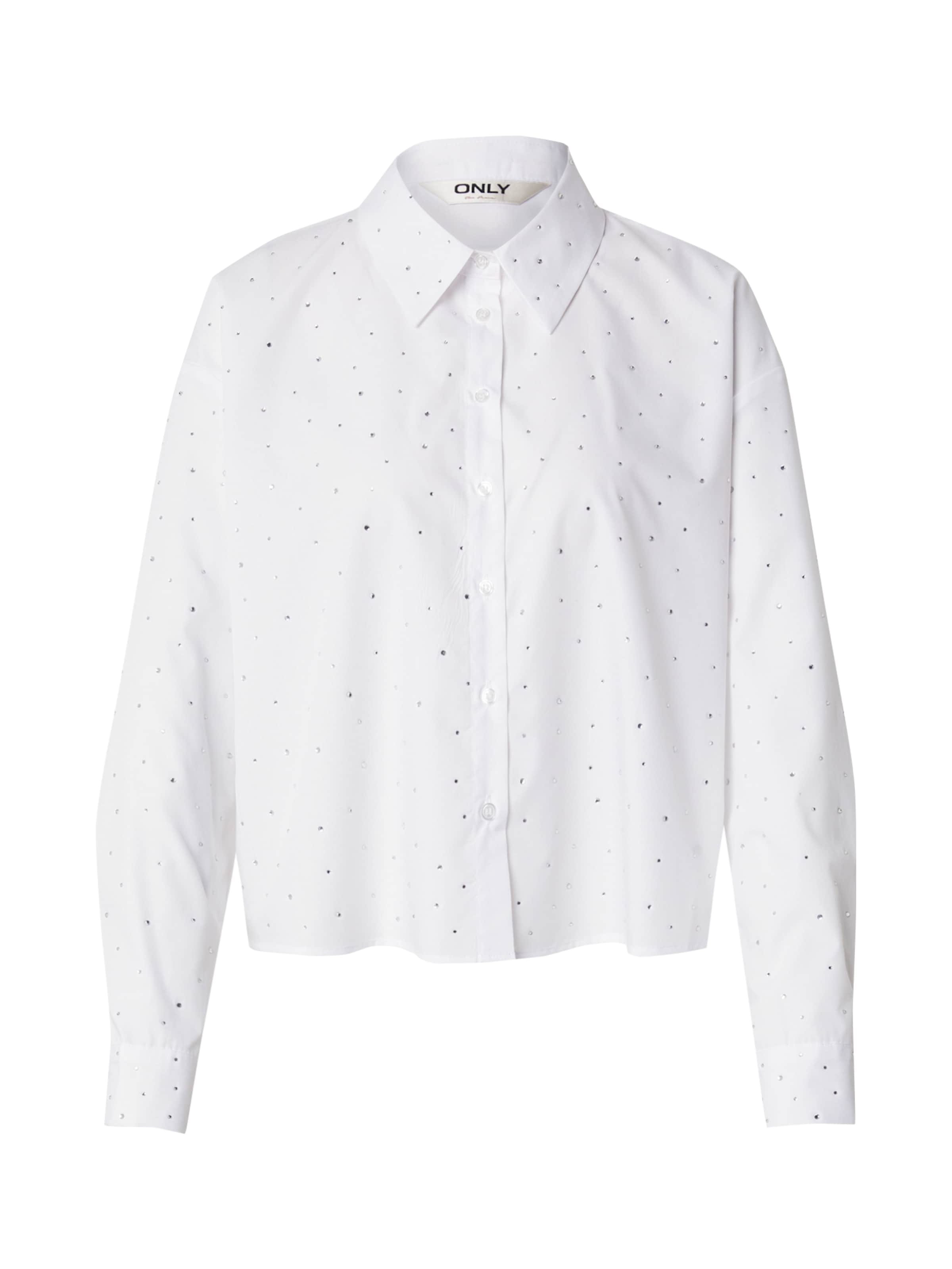 ONLY - Blusa em branco: frente