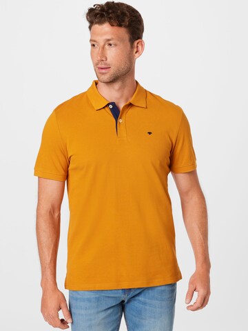 TOM TAILOR Regular Fit Poloshirt in Braun: predná strana