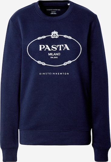 EINSTEIN & NEWTON Sweatshirt 'Pasta' in navy / weiß, Produktansicht