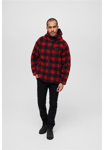 Brandit Fleece jas in Rood