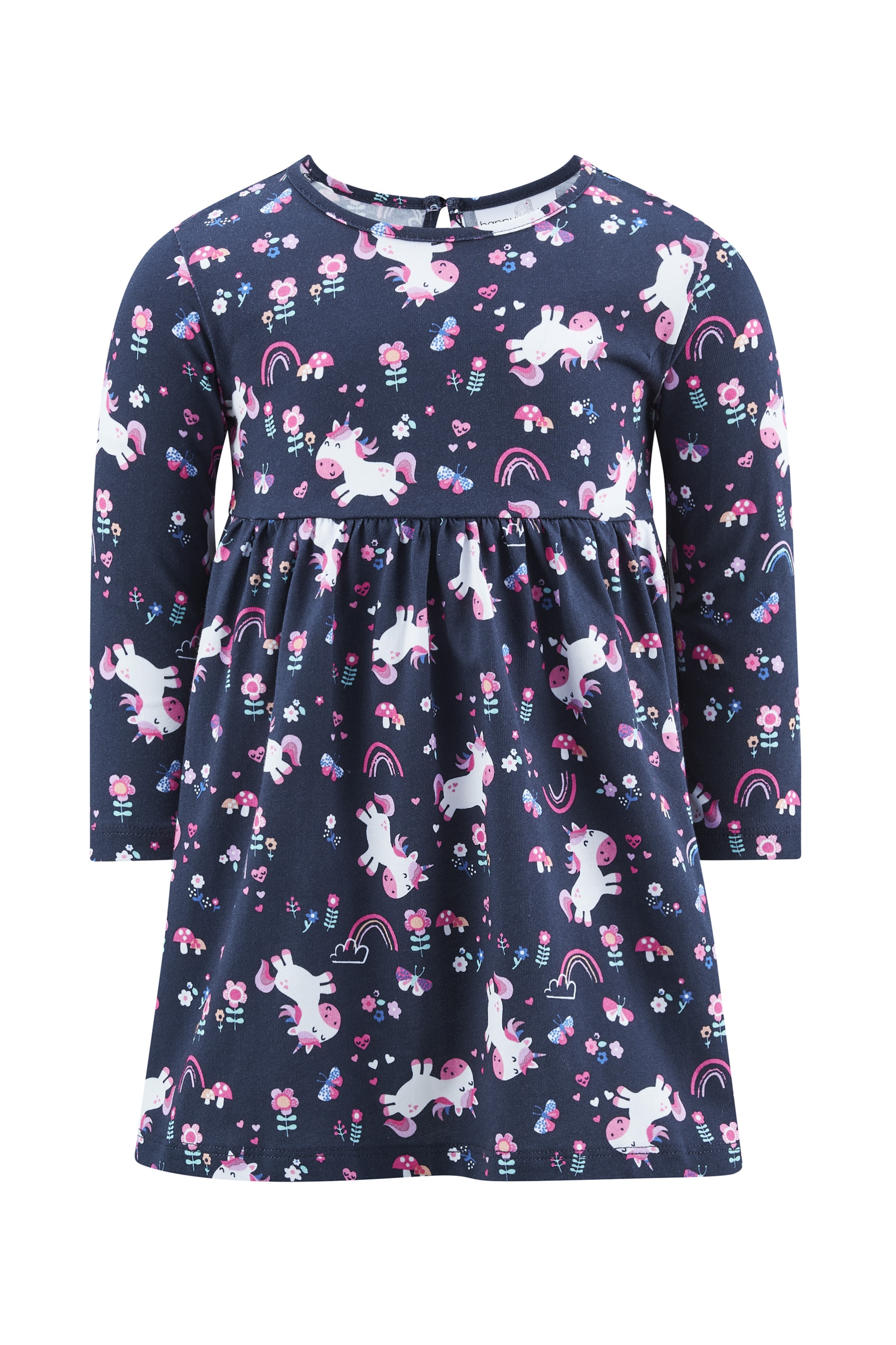 happy girls - Vestido en azul: frente