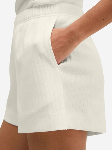 Marc O'Polo Pyjamashorts ' Mix N Match ' in Weiß