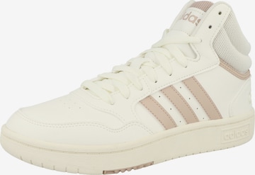 ADIDAS ORIGINALS Sneakers hoog 'Hoops 3.0' in Beige: voorkant