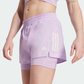 ADIDAS PERFORMANCE Regular Sportbyxa 'Own the Run' i lila
