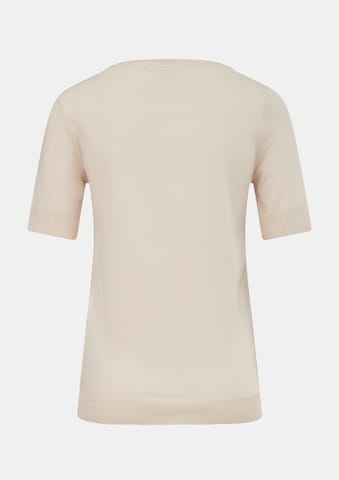 T-shirt COMMA en beige : derrière