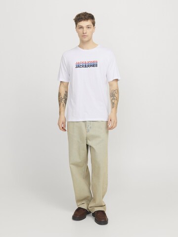 JACK & JONES Shirt 'JWHCYBER' in White