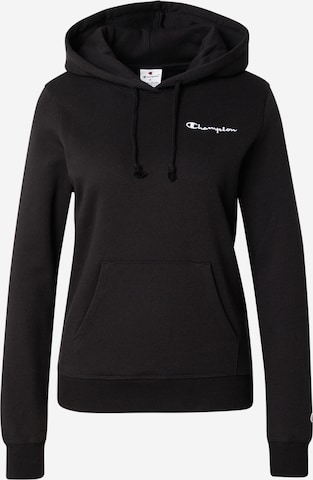 Champion Authentic Athletic ApparelSweater majica - crna boja: prednji dio