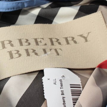 BURBERRY Übergangsjacke M in Blau