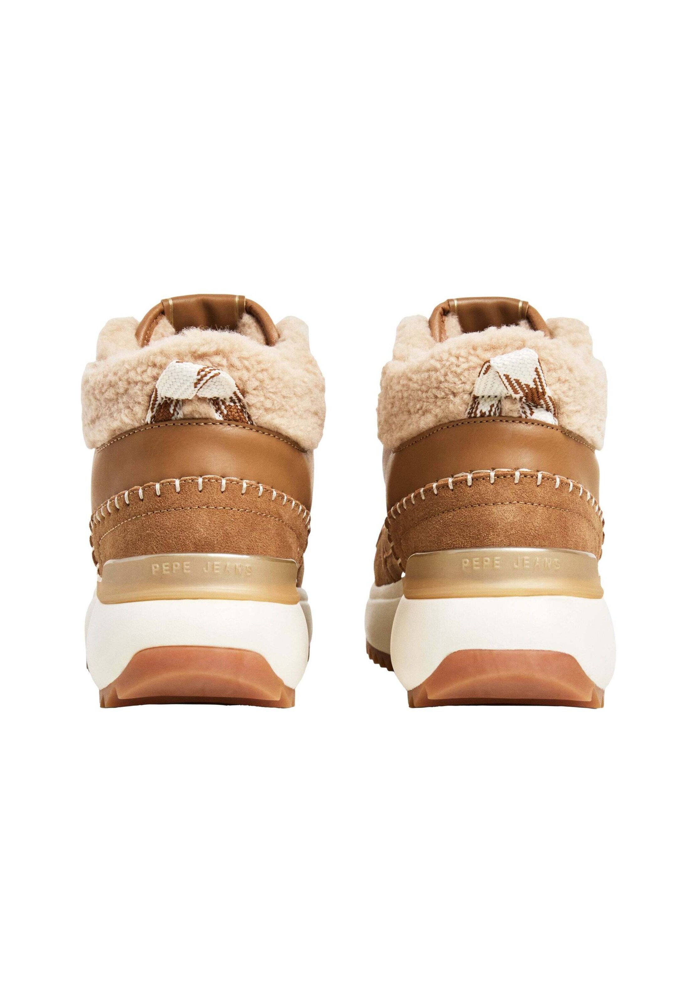 Pepe Jeans Sneaker 'Kimi' in Braun