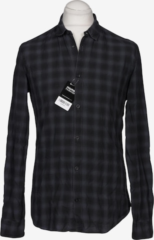 Mauro Grifoni Hemd L in Blau: Vorderseite