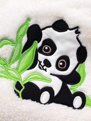 Baby Sweets Babydecke 'Happy Panda' in Beige