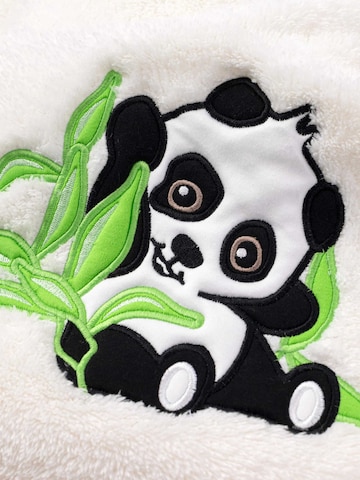 Baby Sweets Baby Blanket 'Happy Panda' in Beige
