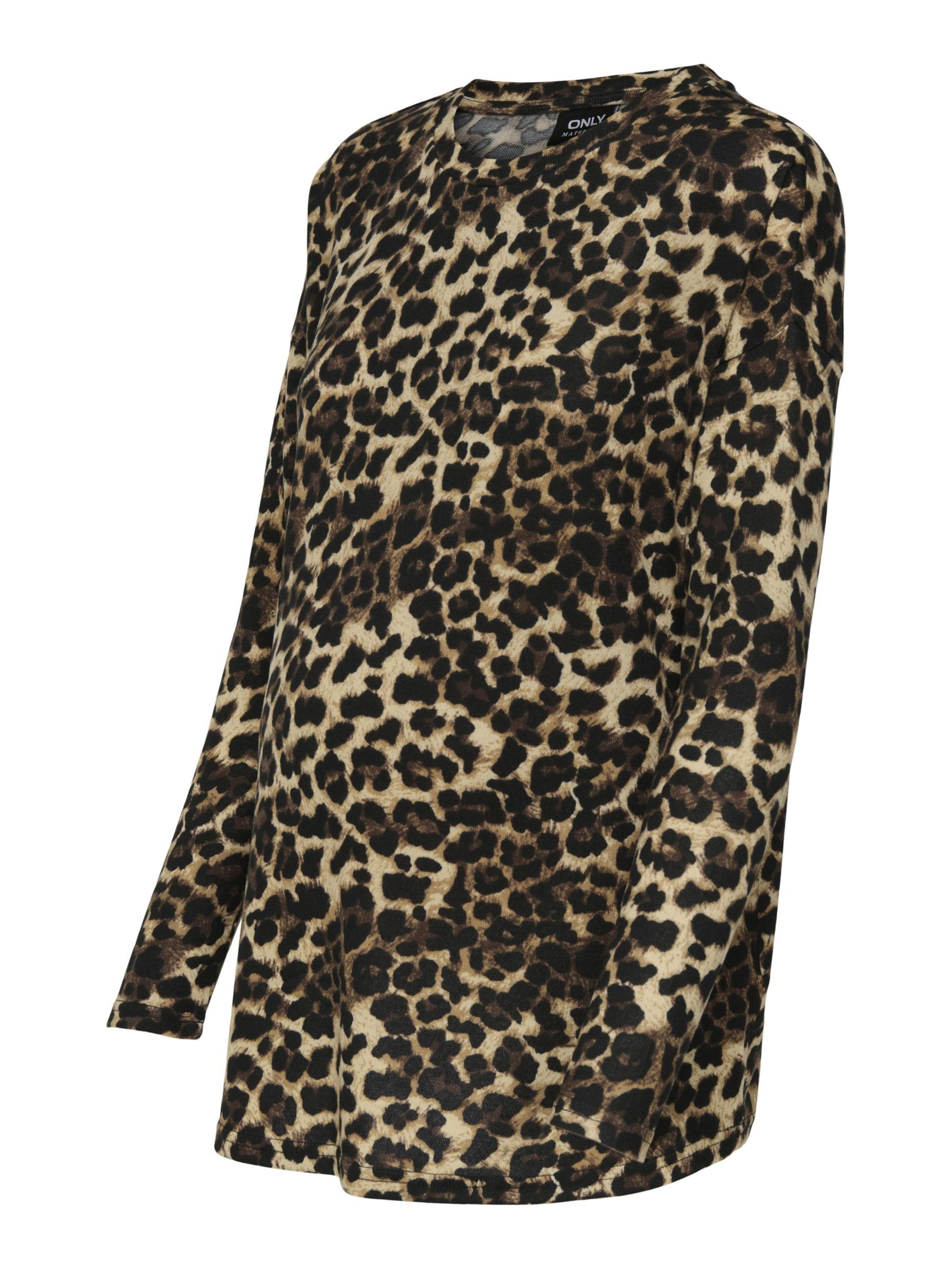 Only Maternity Shirt 'OLMPamis' in Zwart: voorkant