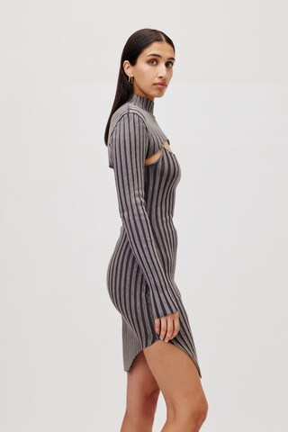 LeGer by Lena Gercke Knit dress 'Meriem' in Grey
