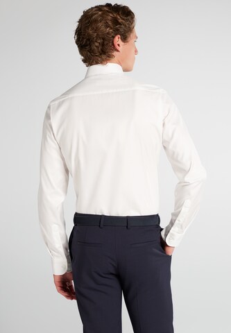 ETERNA Slim fit Button Up Shirt in White