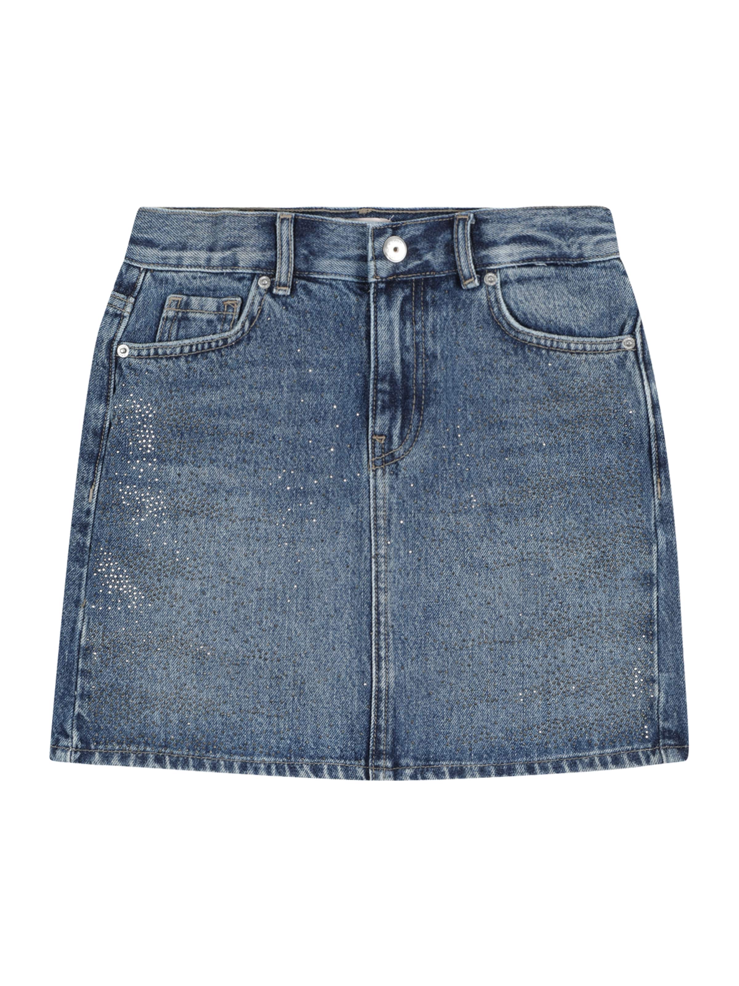 ONLY GIRLS Юбка 'KOGStella' в Синий: спереди