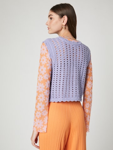 florence by mills exclusive for ABOUT YOU Strickjacke in Lila