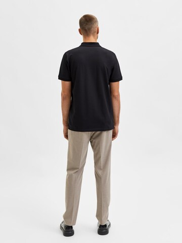 SELECTED HOMME T-Shirt 'Aze' in Schwarz