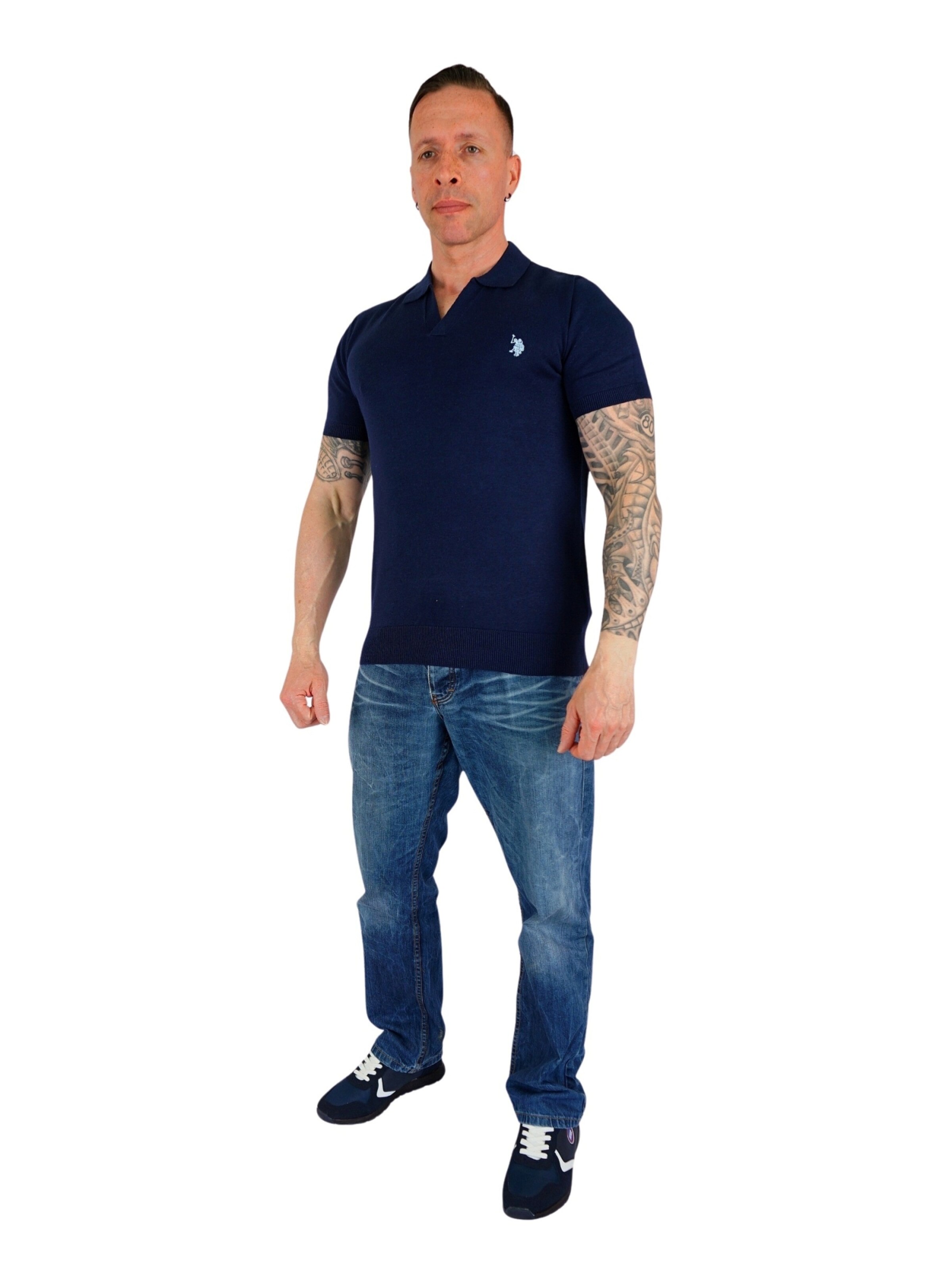 U.S. POLO ASSN. Shirt in Blauw