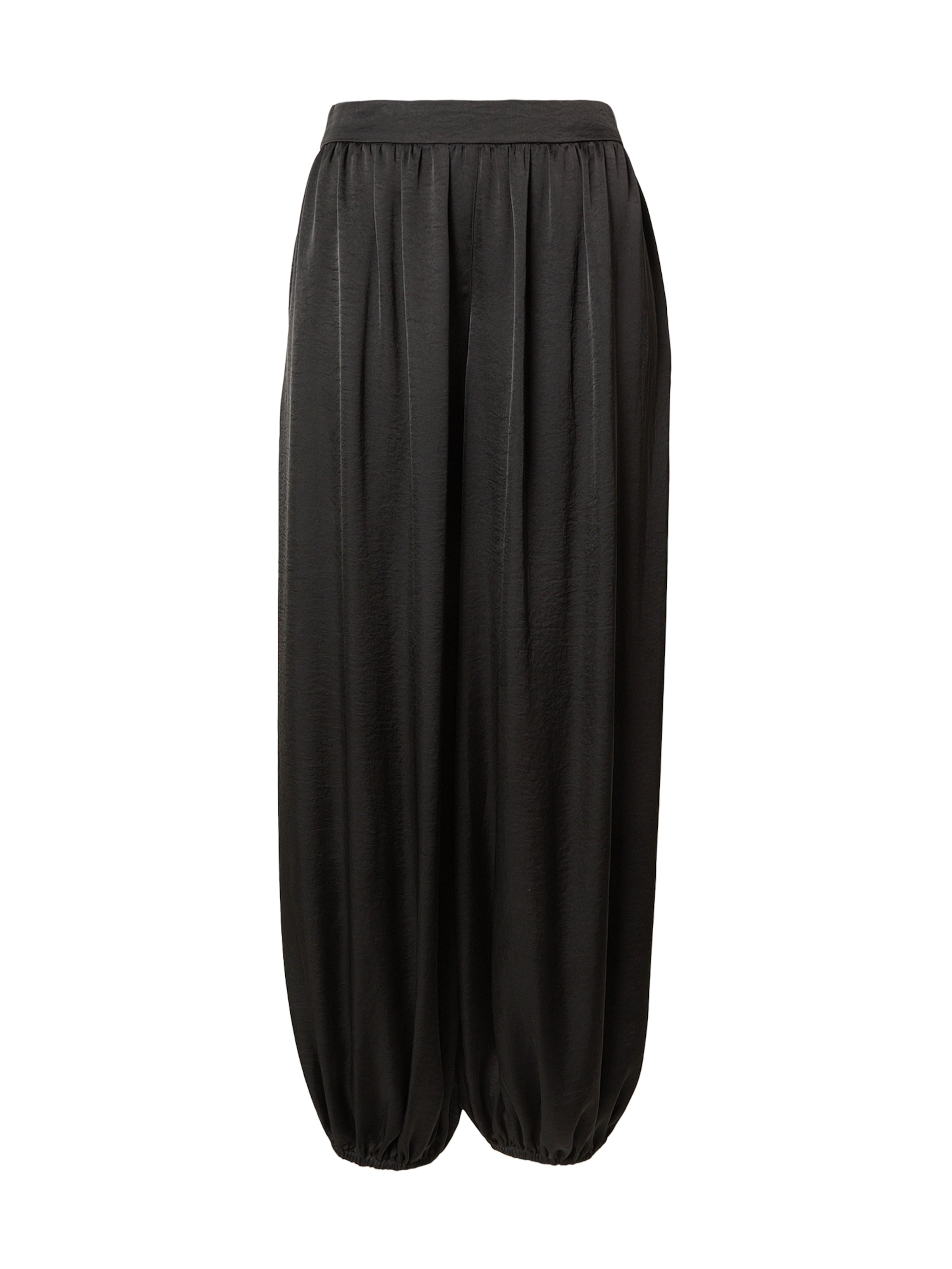 Effilé Pantalon 'GRACE' TOPSHOP en noir : devant