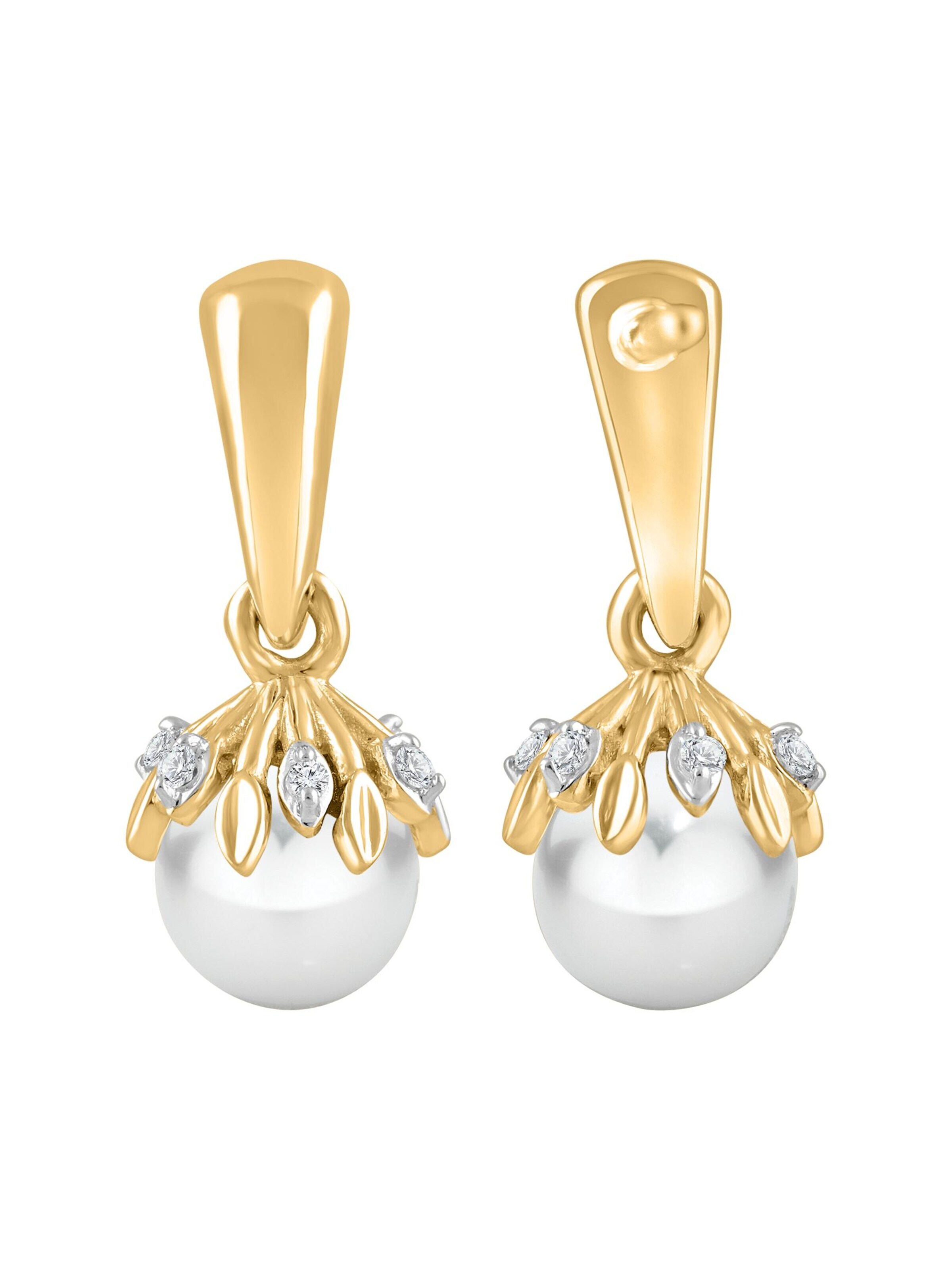 Diamant Exquis - Pendientes en oro