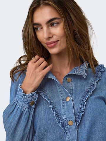 ONLY - Blusa 'ONLELLIE' en azul