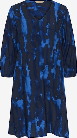 CULTURE Kjole 'Ashley Chaina' i blå: forside