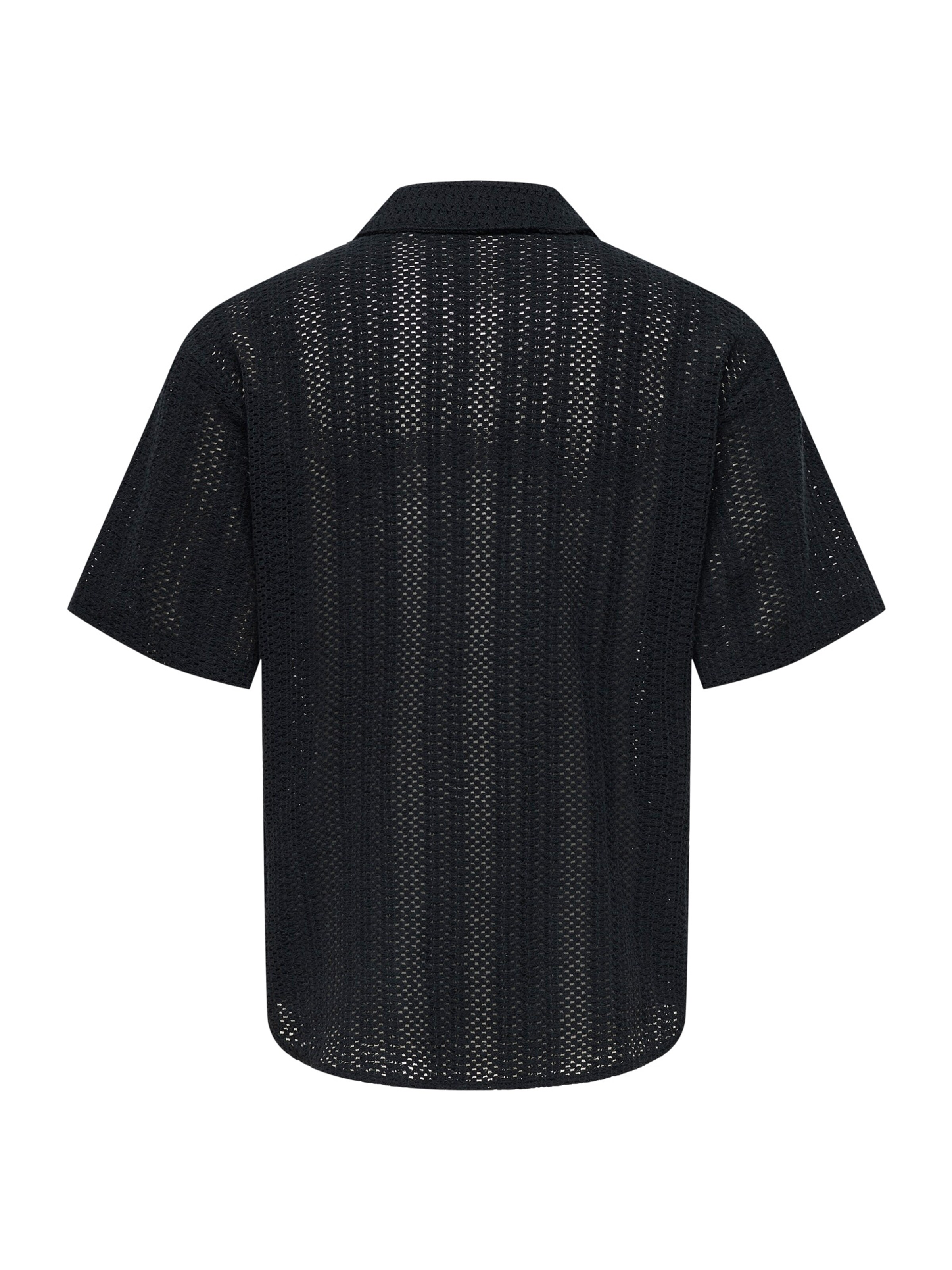 Only & Sons - Ajuste confortable Camisa 'ONSDANI' en negro