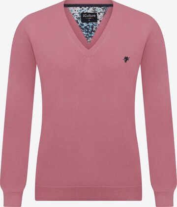 DENIM CULTURE - Pullover 'Moana' em rosa: frente