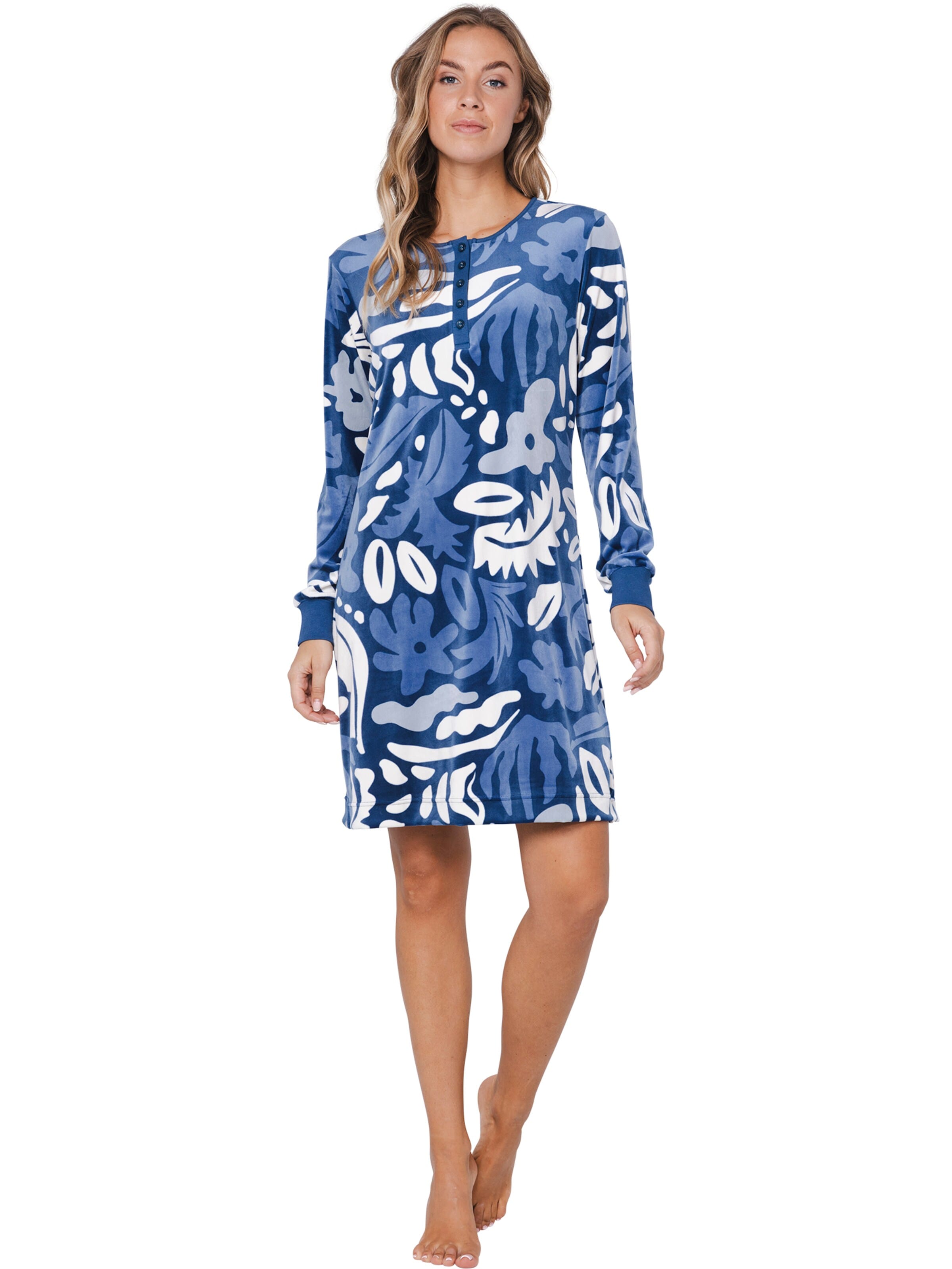 Pastunette Nachthemd in Blauw