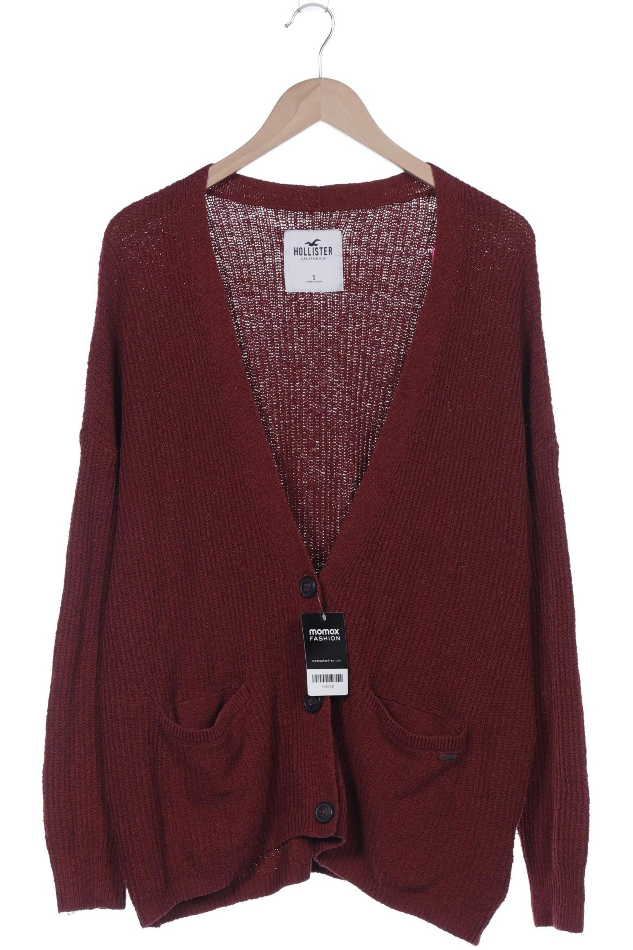 HOLLISTER Sweater & Cardigan in S in Red: front