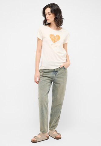 MUSTANG Loose fit Jeans 'Style Charlotte Tapered' in Beige