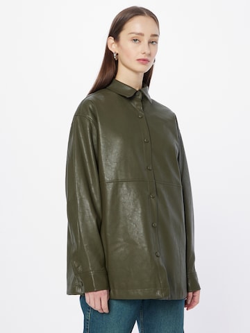 Nasty Gal Блузка в Зеленый: спереди