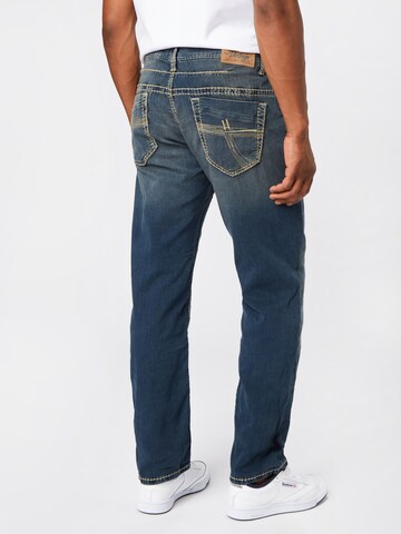 CAMP DAVID Regular Jeans in Blau