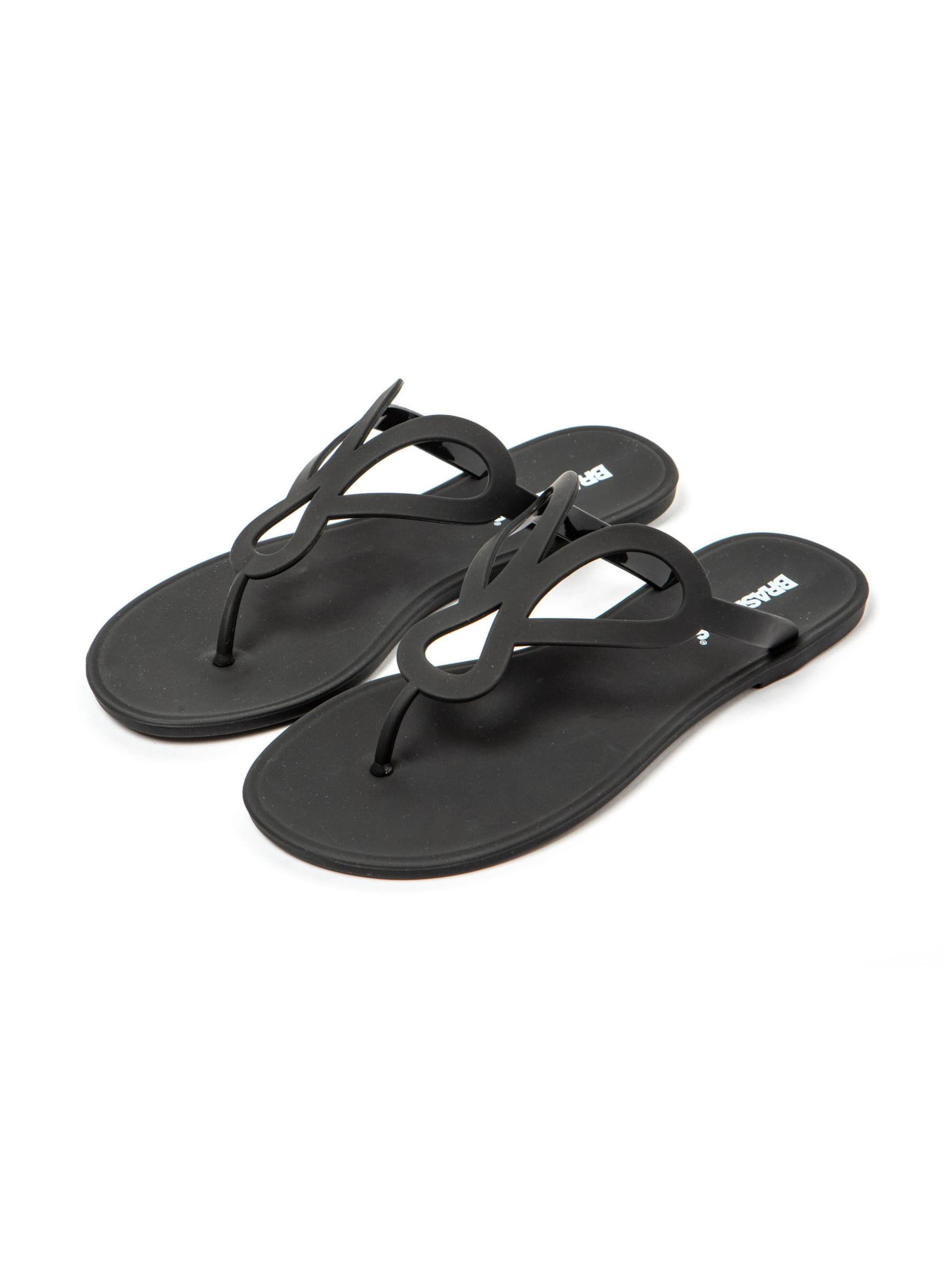 Brasileras - Zapatos para playa y agua 'Petra' en negro