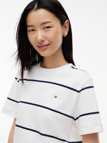 TOMMY HILFIGER - Camisa 'BOXY INTERLOCK' em branco