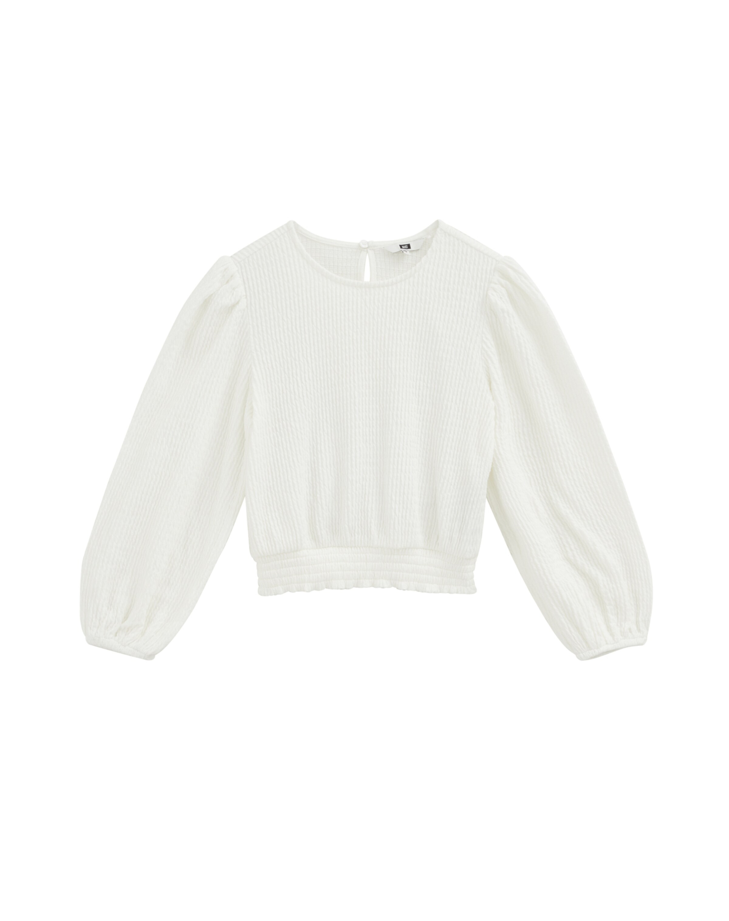 WE Fashion Blouse in Wit: voorkant