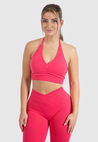 Smilodox Bralette Sports bra 'Silvia' in Pink: front
