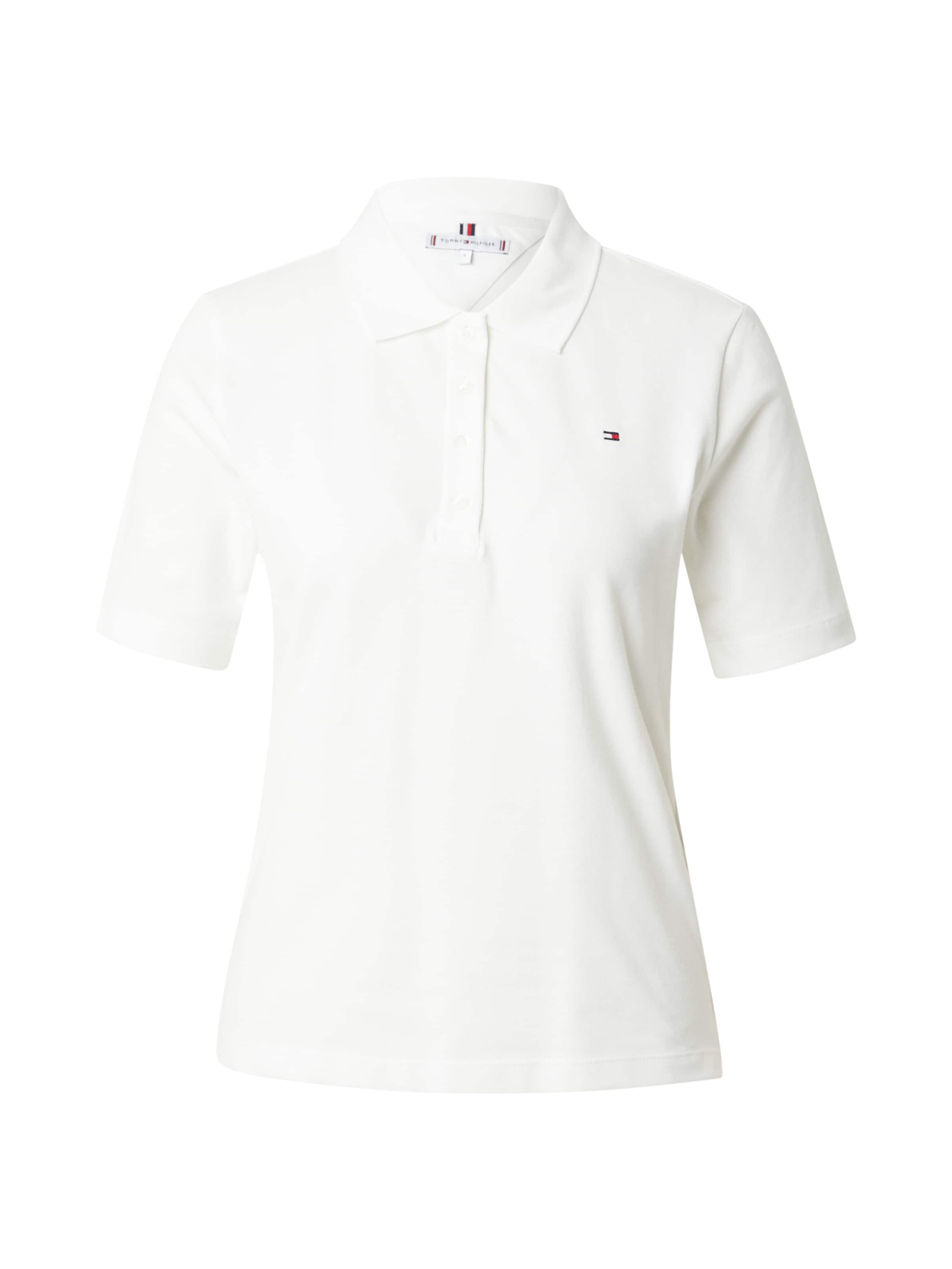 Tricou '1985' de la TOMMY HILFIGER pe alb: față