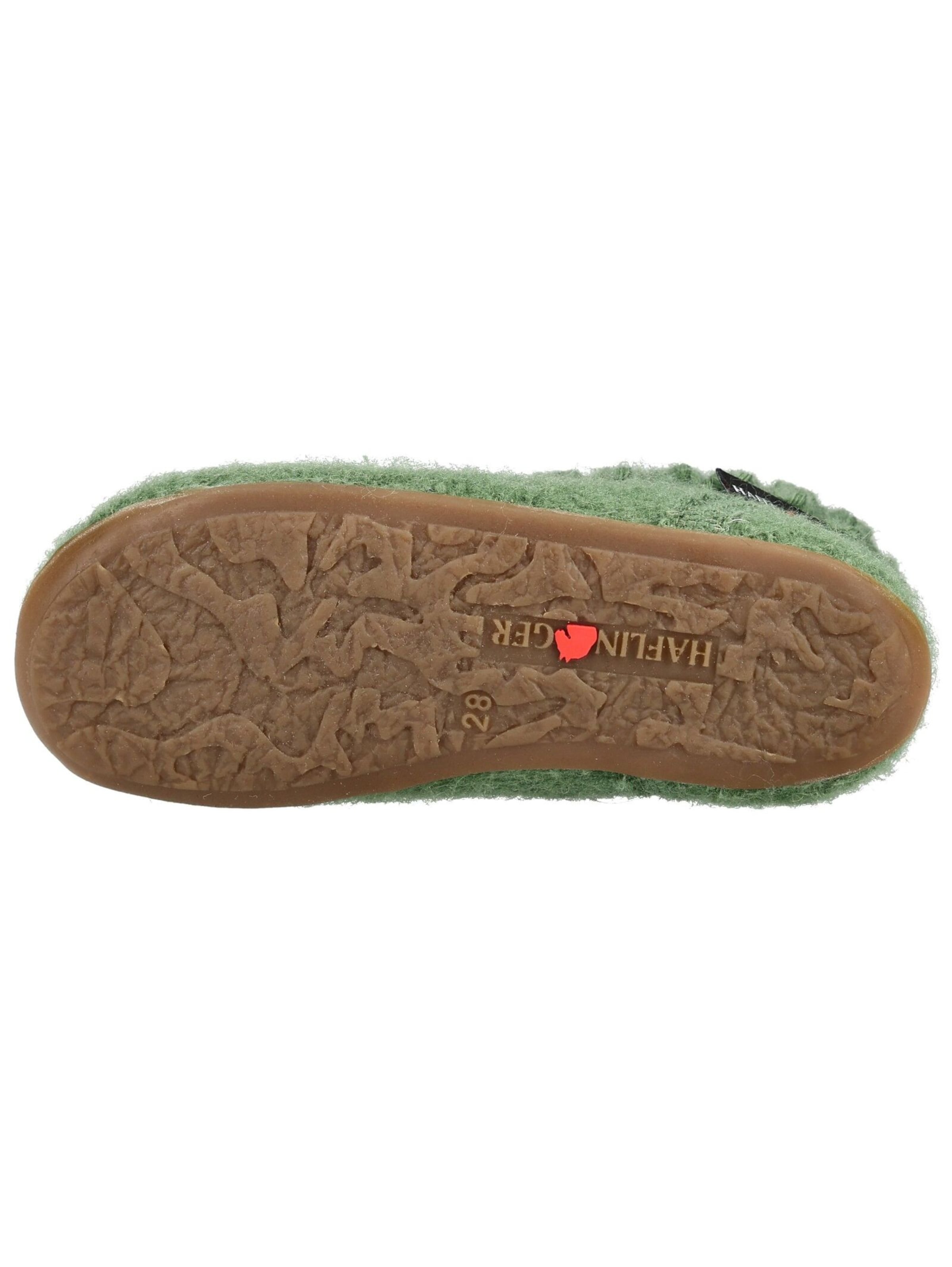 Pantoufle HAFLINGER en vert