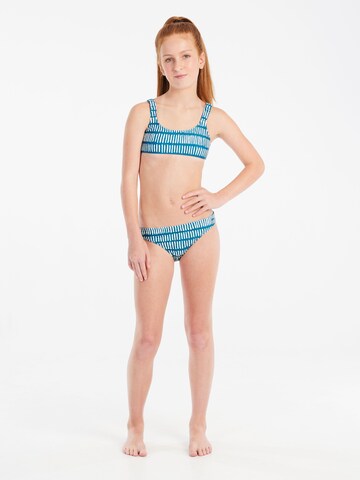 PROTEST Bustier Bikini 'PRTJonia JR'‌‌‌‌‌‌‌ in Blau