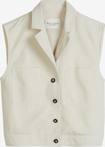 Marc O'Polo Vest in Grey: front